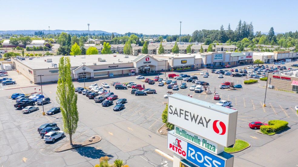 2490 NE Highway 99W, McMinnville, OR for sale - McMinnville Plaza Aerial View - Image 1 of 5