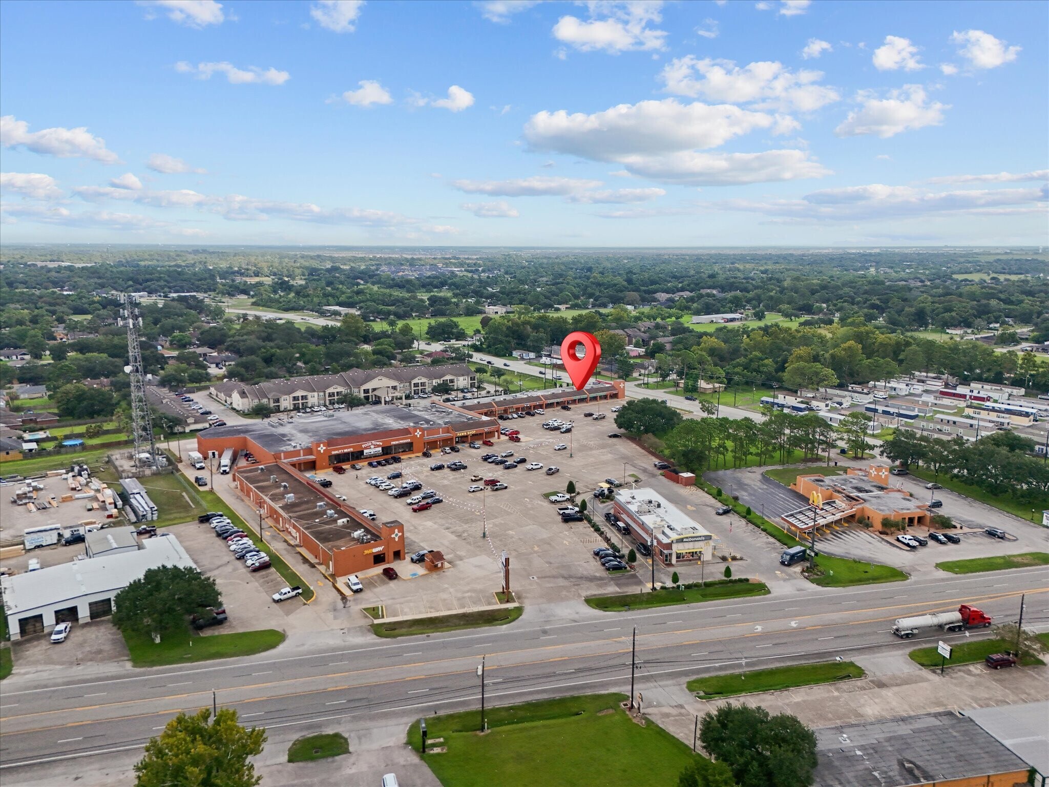 12408 Highway 6, Santa Fe, TX for lease Aerial- Image 1 of 24