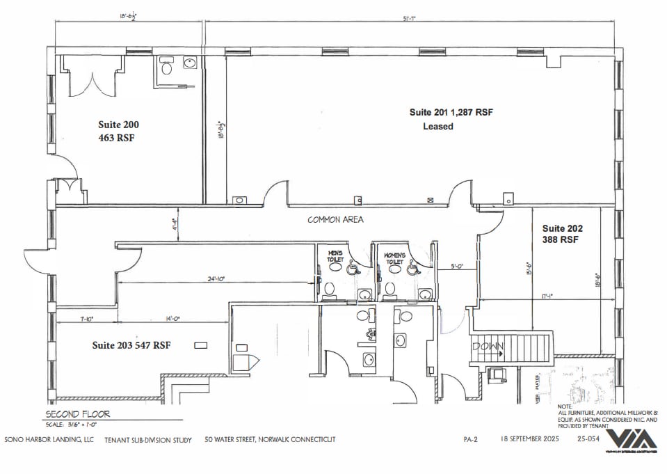 50 Water St, Norwalk, CT for lease Floor Plan- Image 1 of 1