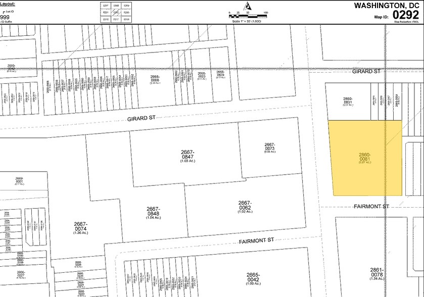 1375 Fairmont St NW, Washington, DC for lease - Plat Map - Image 2 of 34