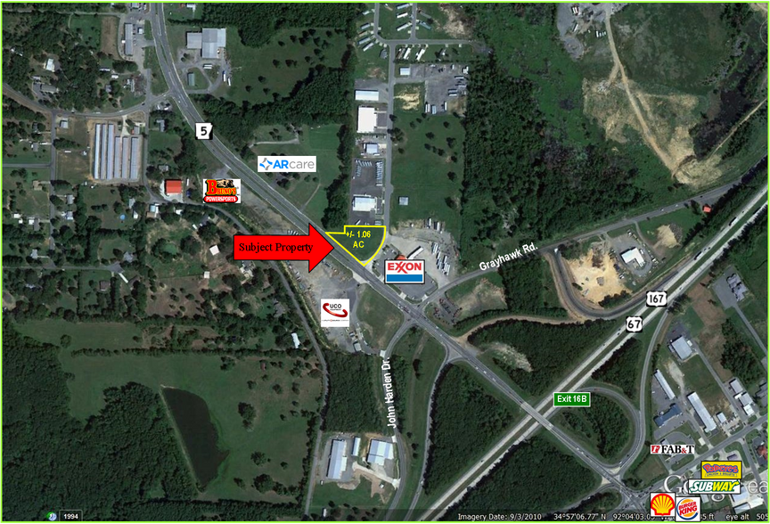 Highway 5, Cabot, AR, 72023 Commercial Land For Sale