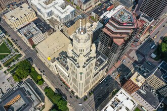 50 W Broad St, Columbus, OH - AERIAL  map view - Image1