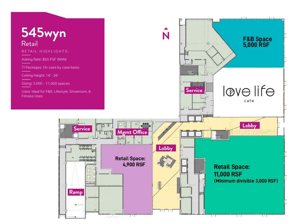 545 NW 26th St, Miami, FL for lease Floor Plan- Image 1 of 1