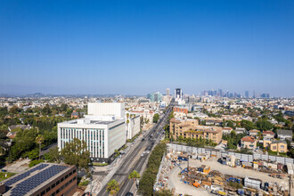 4201 Wilshire Blvd, Los Angeles, CA - aerial  map view