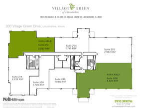 200 Village Green Dr, Lincolnshire, IL for lease Floor Plan- Image 1 of 1