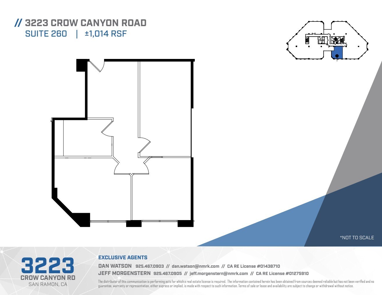 3223 Crow Canyon Rd, San Ramon, CA for lease Floor Plan- Image 1 of 1