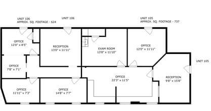 1600 W Dempster St, Park Ridge, IL for lease Floor Plan- Image 1 of 1