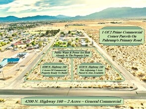 4200 N. Highway 160, Pahrump, NV - AERIAL map view - Image1