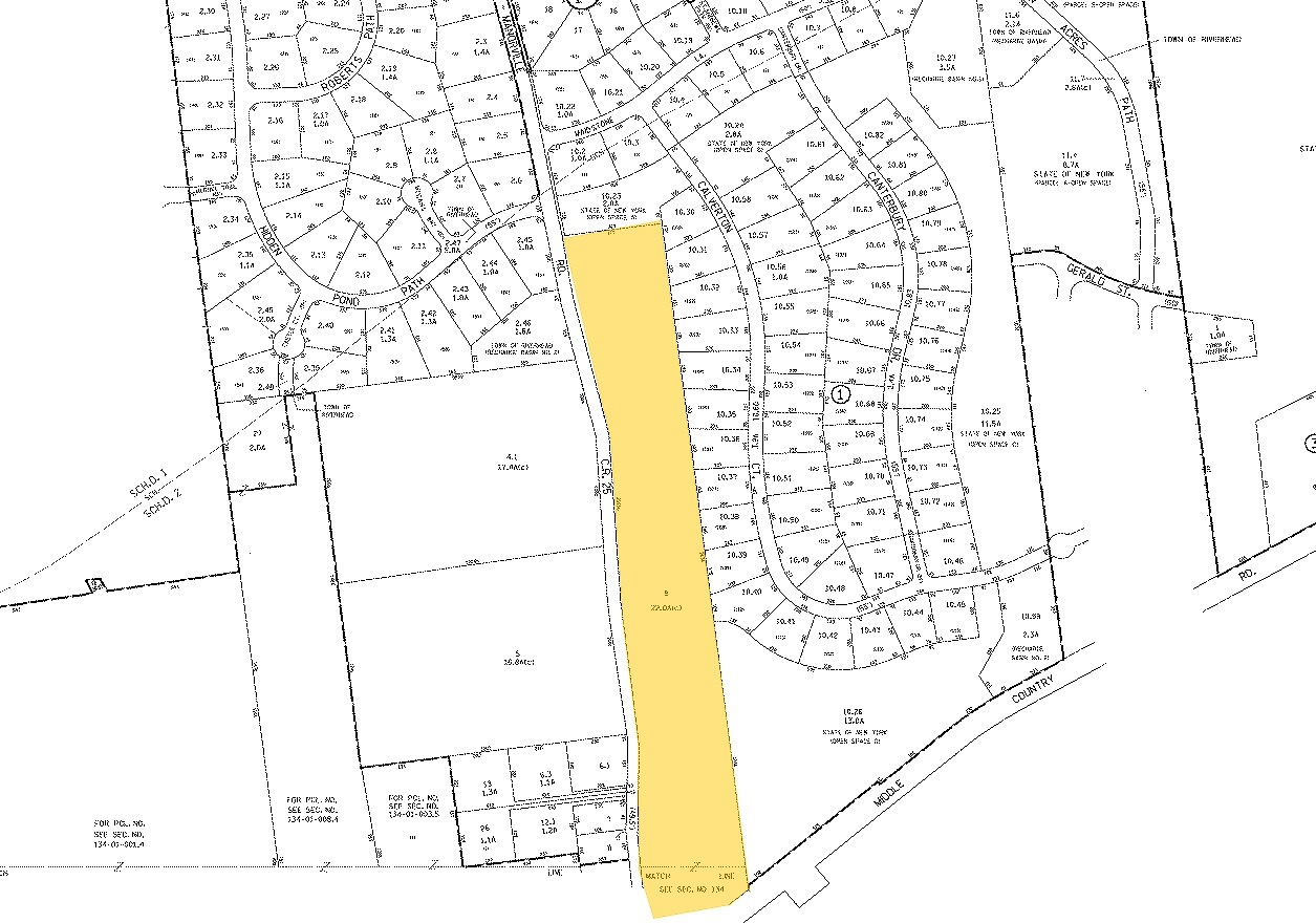 1127 Wading River Manor Rd, Wading River, NY for sale Plat Map- Image 1 of 1