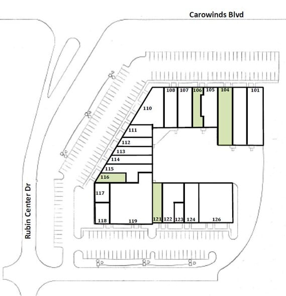 377 Rubin Center Dr, Fort Mill, SC for lease - Site Plan - Image 2 of 10