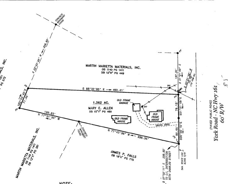 710 York Rd, Kings Mountain, NC for sale - Plat Map - Image 2 of 3