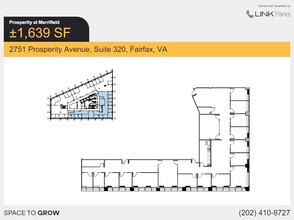 2701 Prosperity Ave, Merrifield, VA for lease Floor Plan- Image 2 of 2