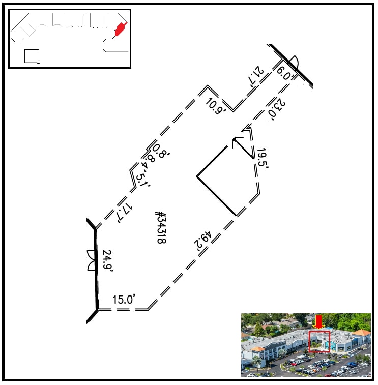 34200-34340 US Highway 19, Palm Harbor, FL for lease Floor Plan- Image 1 of 1