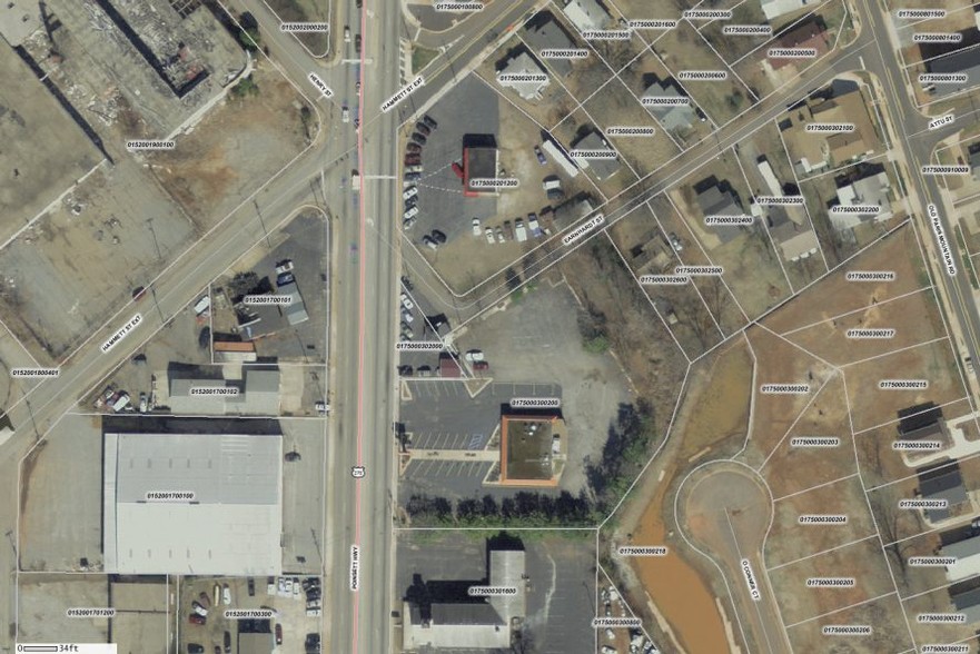 616 Poinsett Hwy, Greenville, SC for lease - Aerial - Image 2 of 6