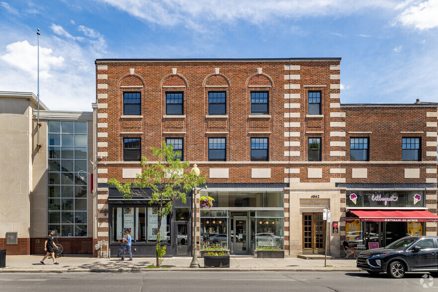 4858-4866 Rue Sherbrooke O, Westmount, QC for lease - Building Photo - Image 2 of 3