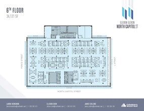 1111 N Capitol St NE, Washington, DC for lease Floor Plan- Image 1 of 3