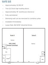 9389 Dowdy Dr, San Diego, CA for lease Floor Plan- Image 2 of 2