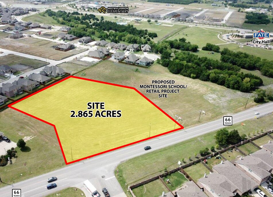 Highway 66, Fate, TX for sale Aerial- Image 1 of 1