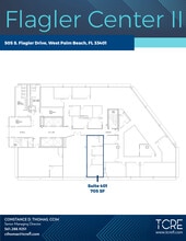 505 S Flagler Dr, West Palm Beach, FL for lease Site Plan- Image 1 of 1