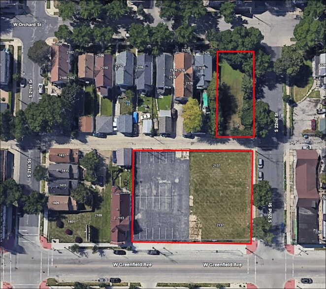 2137 W Greenfield Ave, Milwaukee, WI for sale - Aerial - Image 3 of 3
