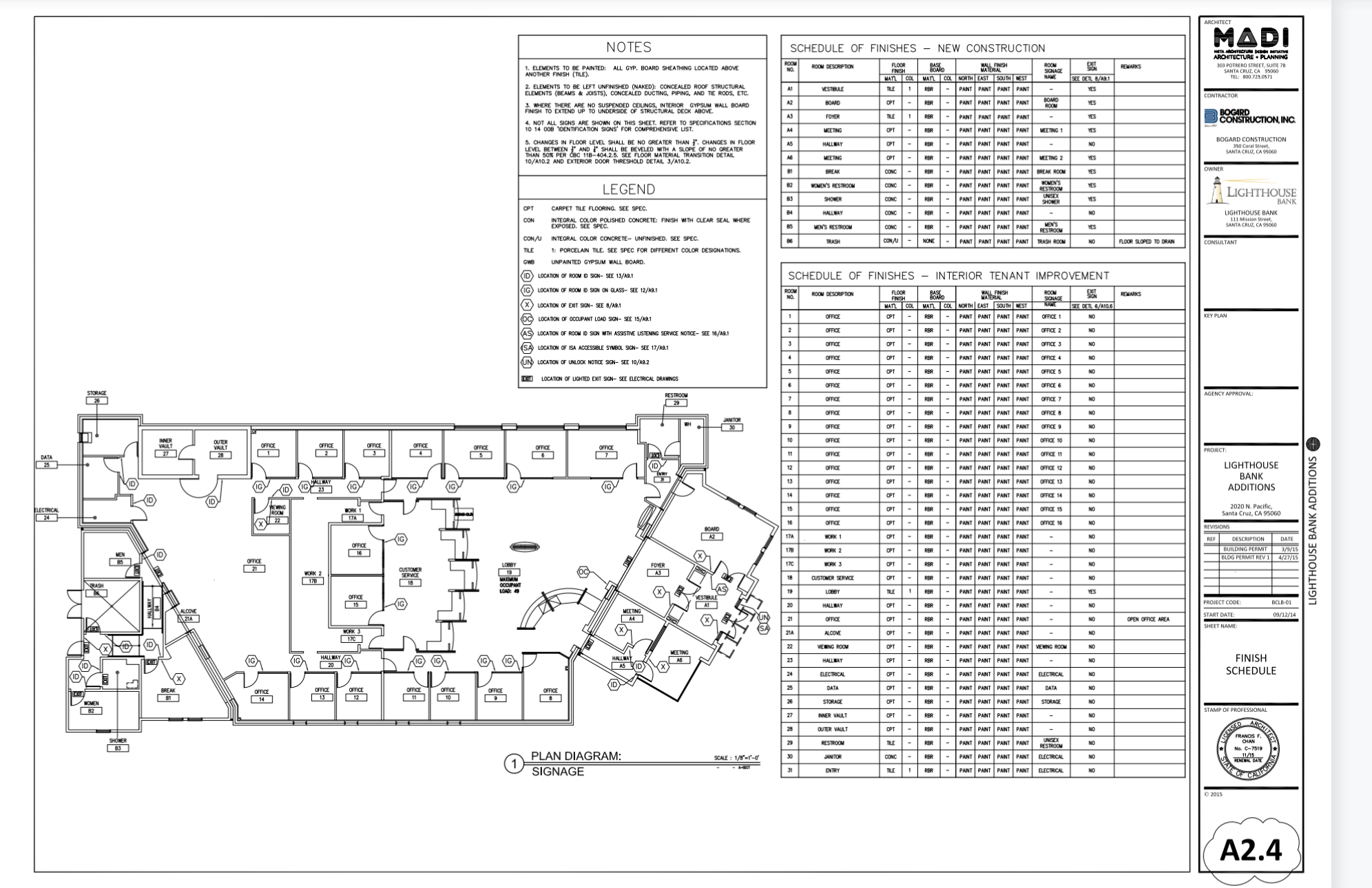 2020 N Pacific Ave, Santa Cruz, CA for lease Floor Plan- Image 1 of 1