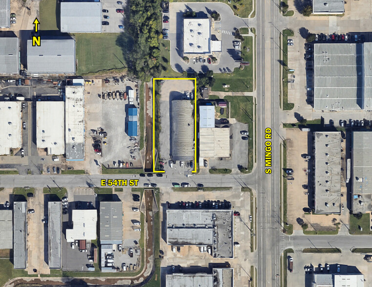 9607 E 54th St, Tulsa, OK for lease - Aerial - Image 2 of 4