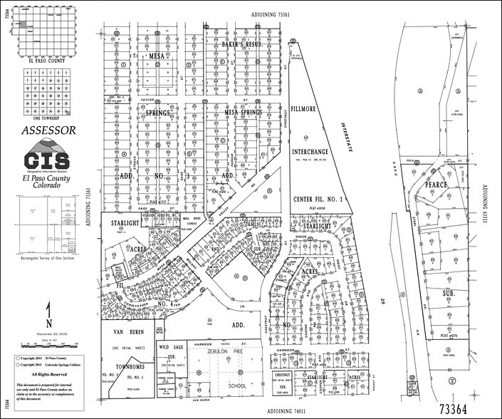 2915 Sage St, Colorado Springs, CO for sale - Plat Map - Image 3 of 4