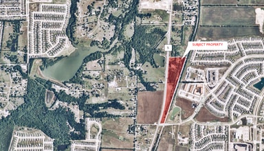 1825 S Powell Pky, Anna, TX - AERIAL map view