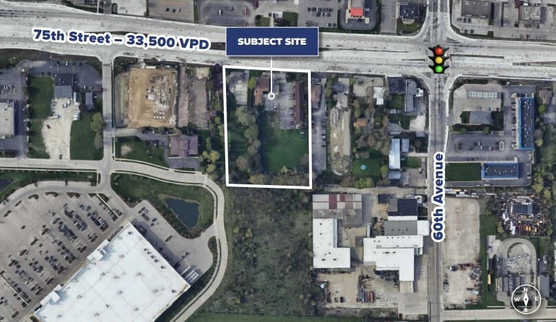 6205-6209 75th St, Kenosha, WI for sale - Building Photo - Image 1 of 1