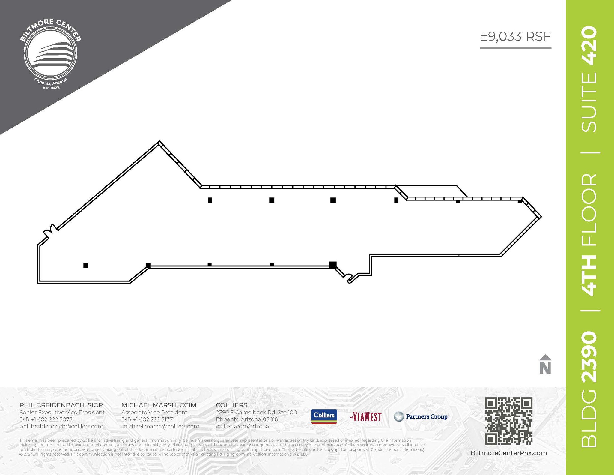 2398 E Camelback Rd, Phoenix, AZ for lease Floor Plan- Image 1 of 3