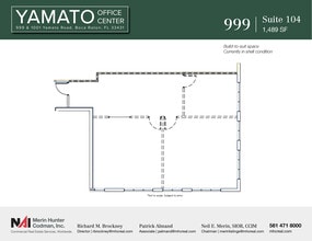 999 Yamato Rd, Boca Raton, FL for lease Floor Plan- Image 1 of 1