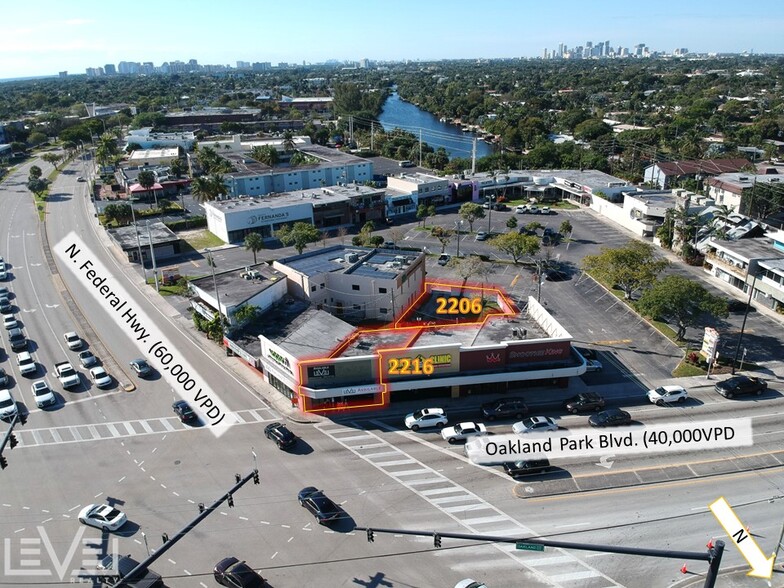 3061 N Federal Hwy, Fort Lauderdale, FL for lease - Aerial - Image 3 of 8