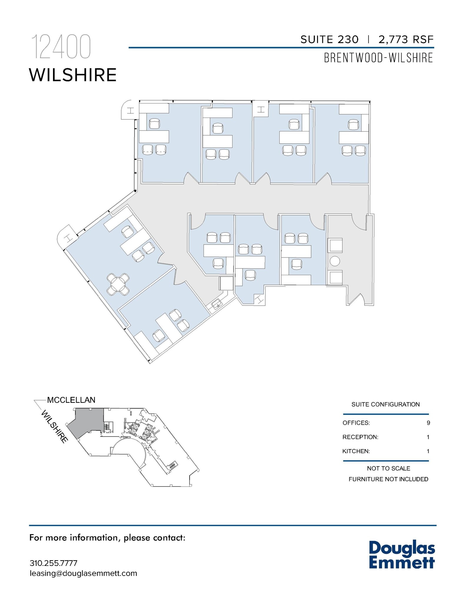 12400 Wilshire Blvd, Los Angeles, CA for lease Floor Plan- Image 1 of 1