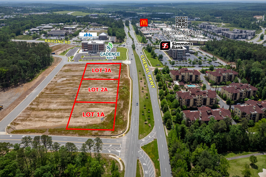 Crossroads at Chenal - Lots 1-3, Little Rock, AR for sale - Building Photo - Image 1 of 3