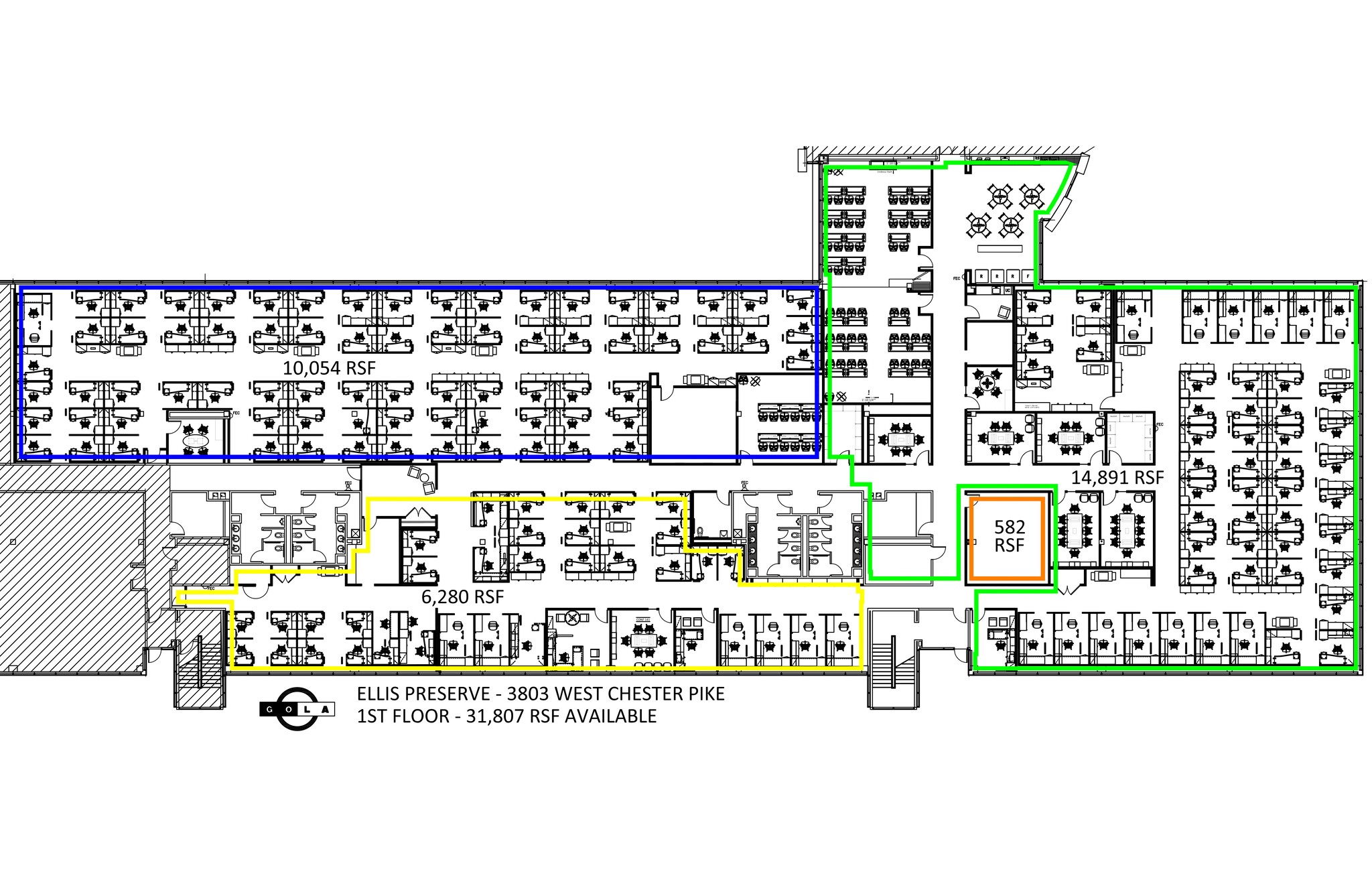 3803 West Chester Pike, Newtown Square, PA for lease Site Plan- Image 1 of 1