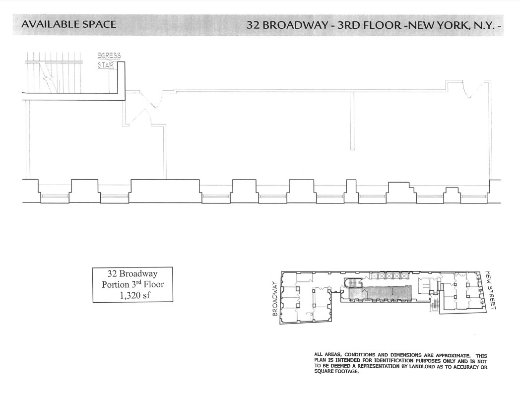 32 Broadway, New York, NY for lease Floor Plan- Image 1 of 1