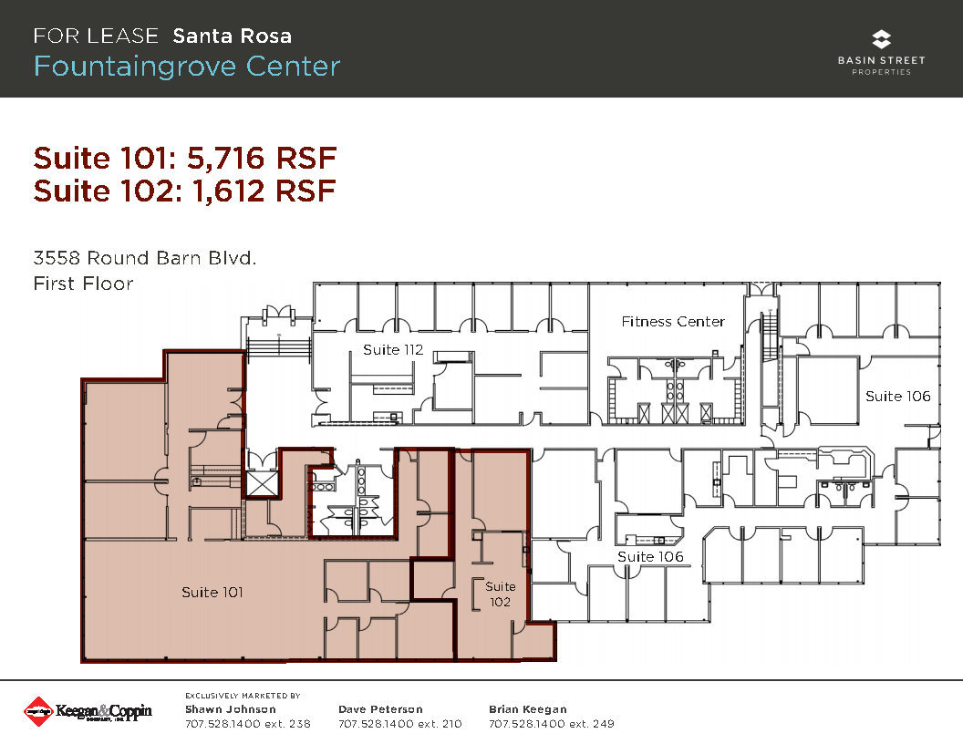 3550 Round Barn Blvd, Santa Rosa, CA for lease Floor Plan- Image 1 of 1