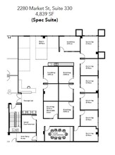 2280 Market St, Riverside, CA for lease Floor Plan- Image 1 of 1