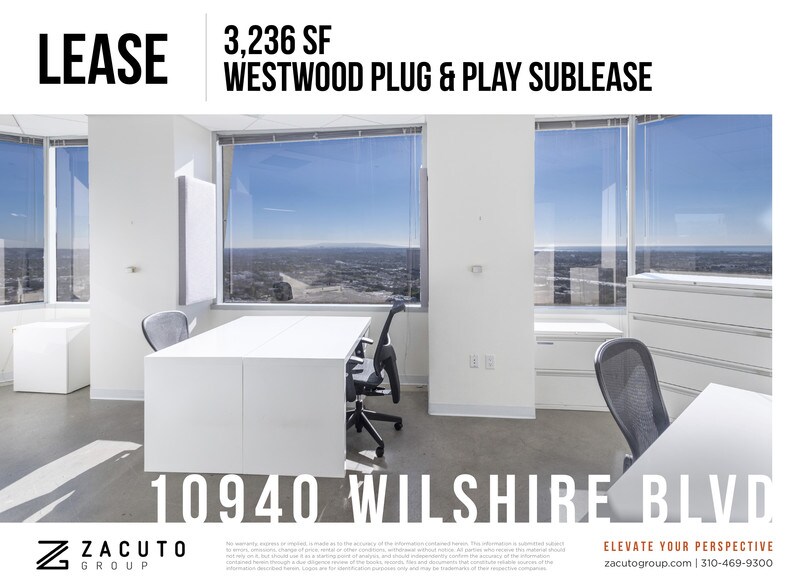 10940 Wilshire Blvd Los Angeles Ca 90024 Property For Lease On 10940 Wilshire Blvd Cover Page