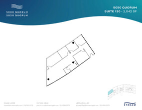 5050 Quorum Dr, Dallas, TX for lease Floor Plan- Image 1 of 1