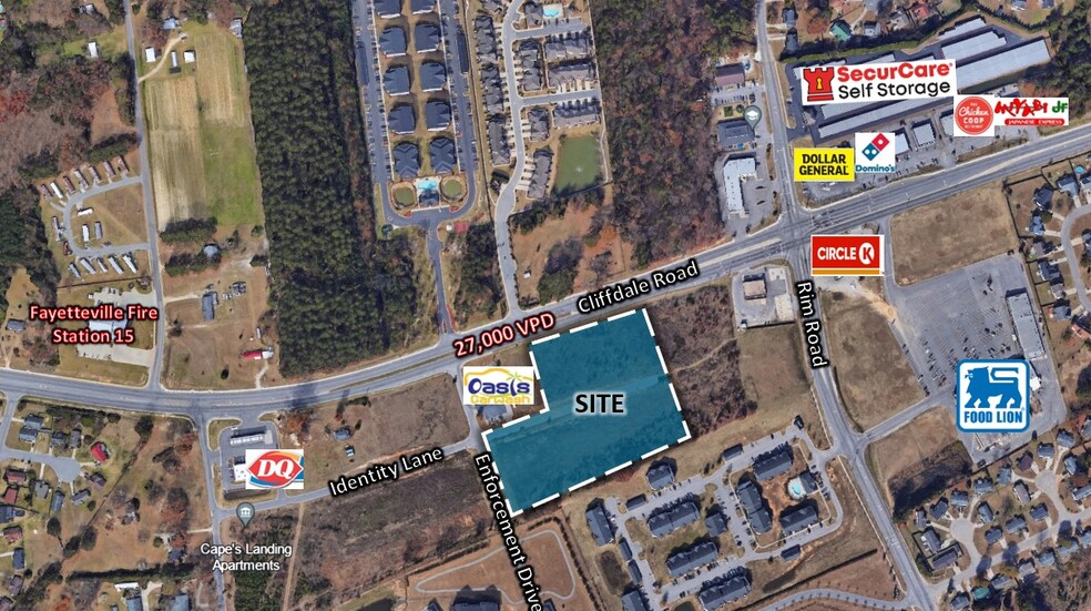 8292 Cliffdale Rd, Fayetteville, NC for sale - Building Photo - Image 1 of 5