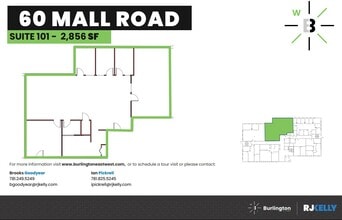 50 Burlington Mall Rd, Burlington, MA for lease Floor Plan- Image 1 of 1