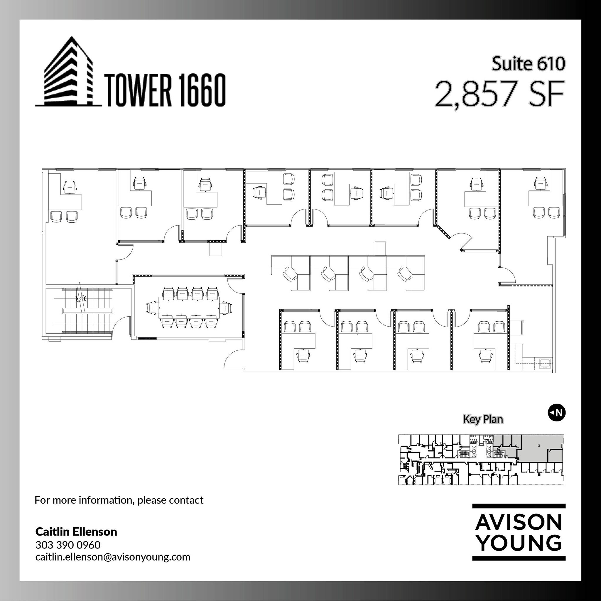 1660 S Albion St, Denver, CO for lease Floor Plan- Image 1 of 1