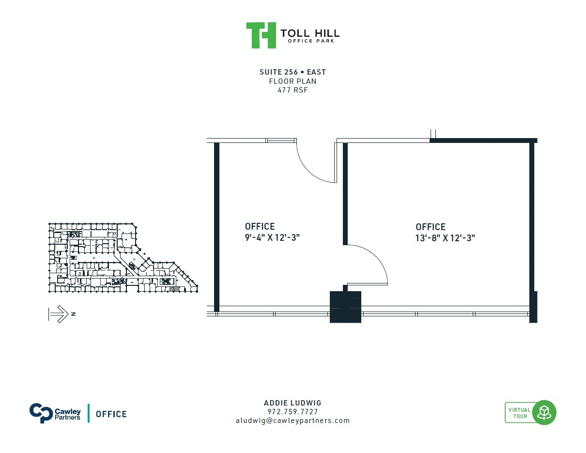 5440 Harvest Hill Rd, Dallas, TX for lease Floor Plan- Image 1 of 4