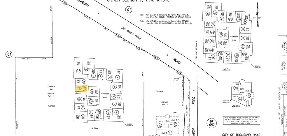 1000 Newbury Rd, Thousand Oaks, CA for sale - Plat Map - Image 2 of 9