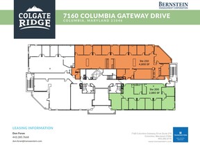 7160 Columbia Gateway Dr, Columbia, MD for lease Floor Plan- Image 2 of 2