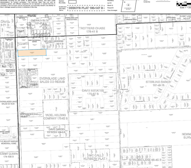 5000 S Davie Rd, Davie, FL for sale - Plat Map - Image 1 of 1