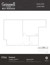 1435 W Morehead St, Charlotte, NC for lease Floor Plan- Image 1 of 1