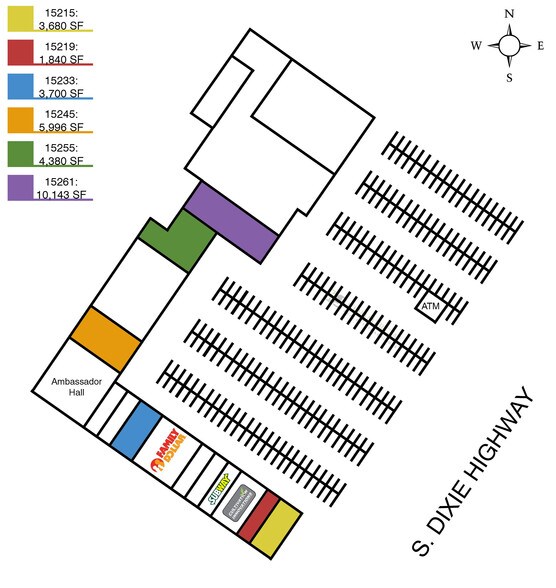 15215-15261 S Dixie Hwy, Monroe, MI for sale - Site Plan - Image 1 of 1