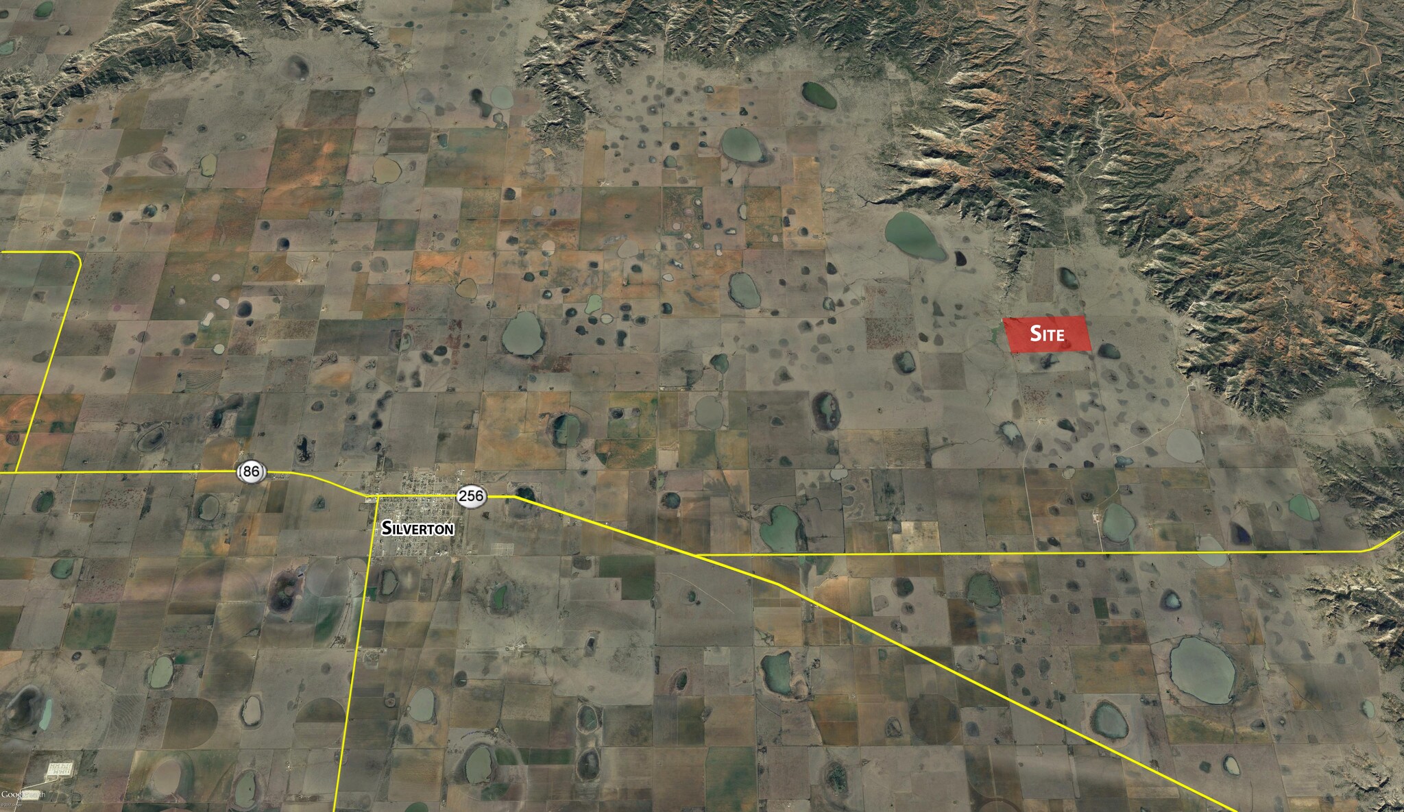 County Road O, Silverton, TX for sale Aerial- Image 1 of 1